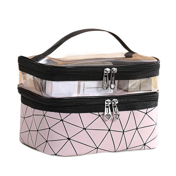 trousse de toilette 180g Courroie de transport double couche visible imperméable  élastique et renforcée trousse de toilette voyage